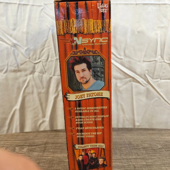 Vintage NSYNC Collectible Marionette - Joey Fantone -  ITEM #3085 - Picture 2 of 4